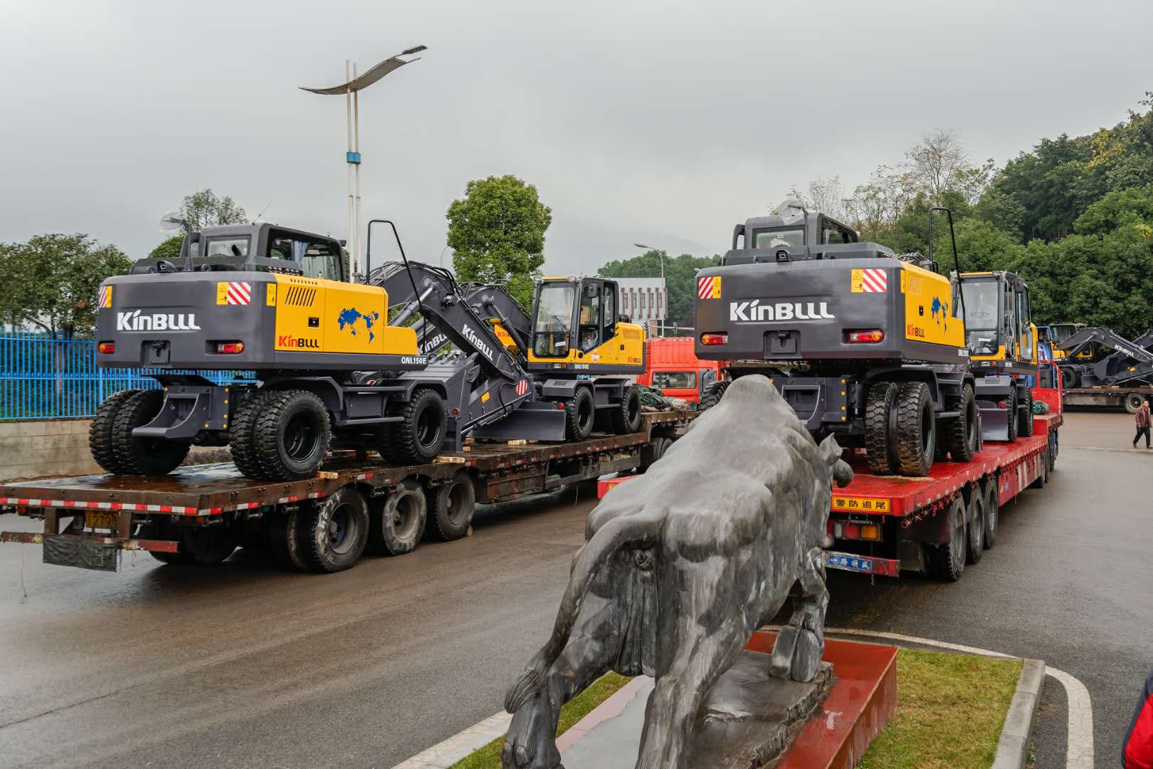 開門紅！2018年首批勤牛機械出嫁了